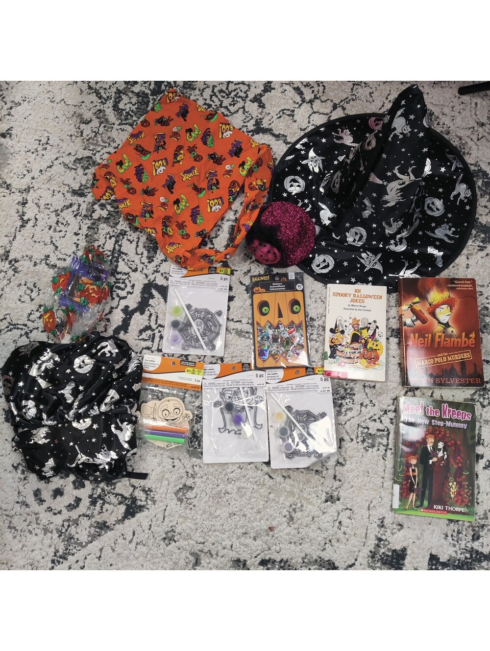 Halloween Kids Bundle Costume Accessories Books Crafts